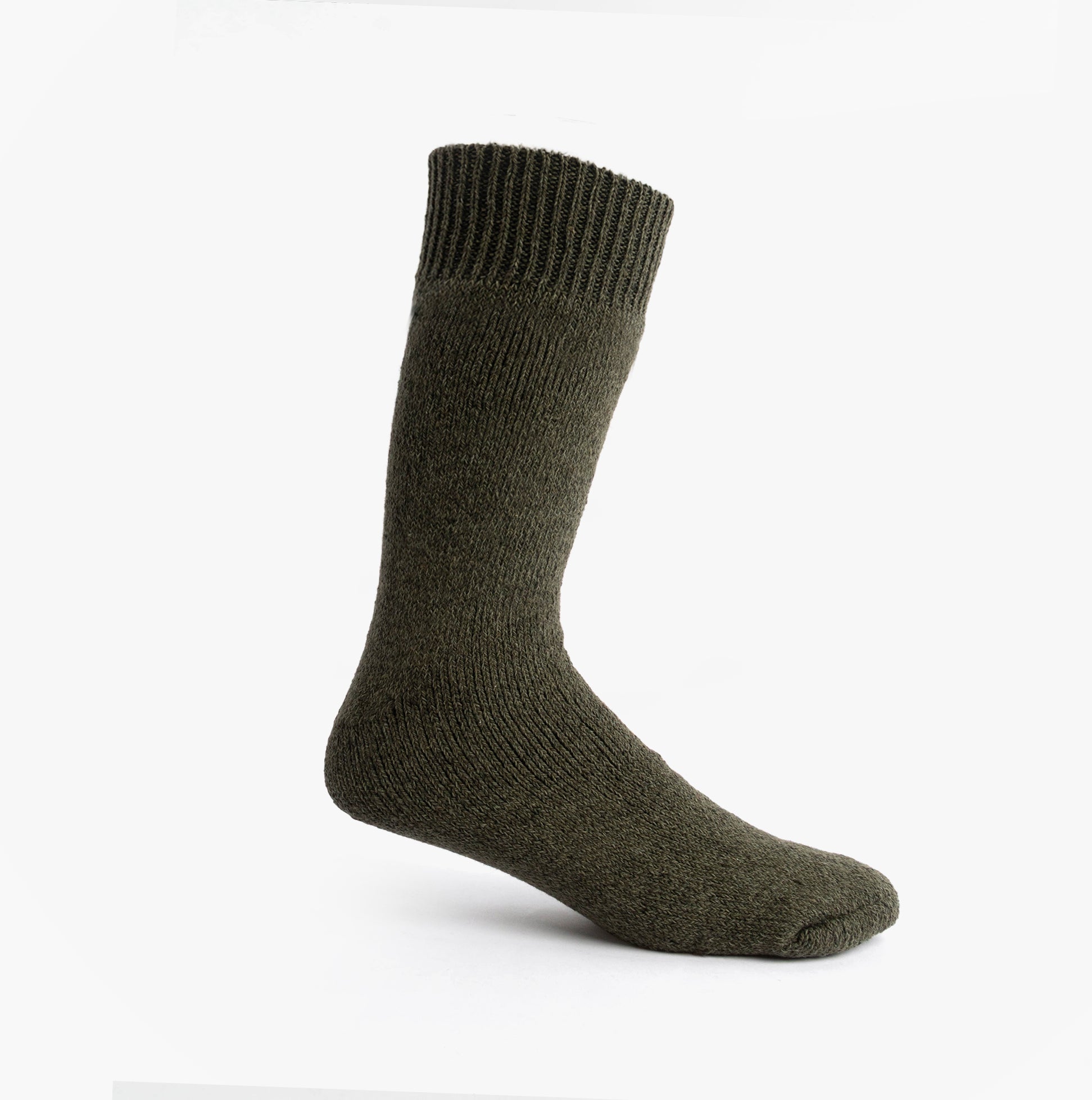 Mud Dogs Mens Welly Boot Socks Olive Green