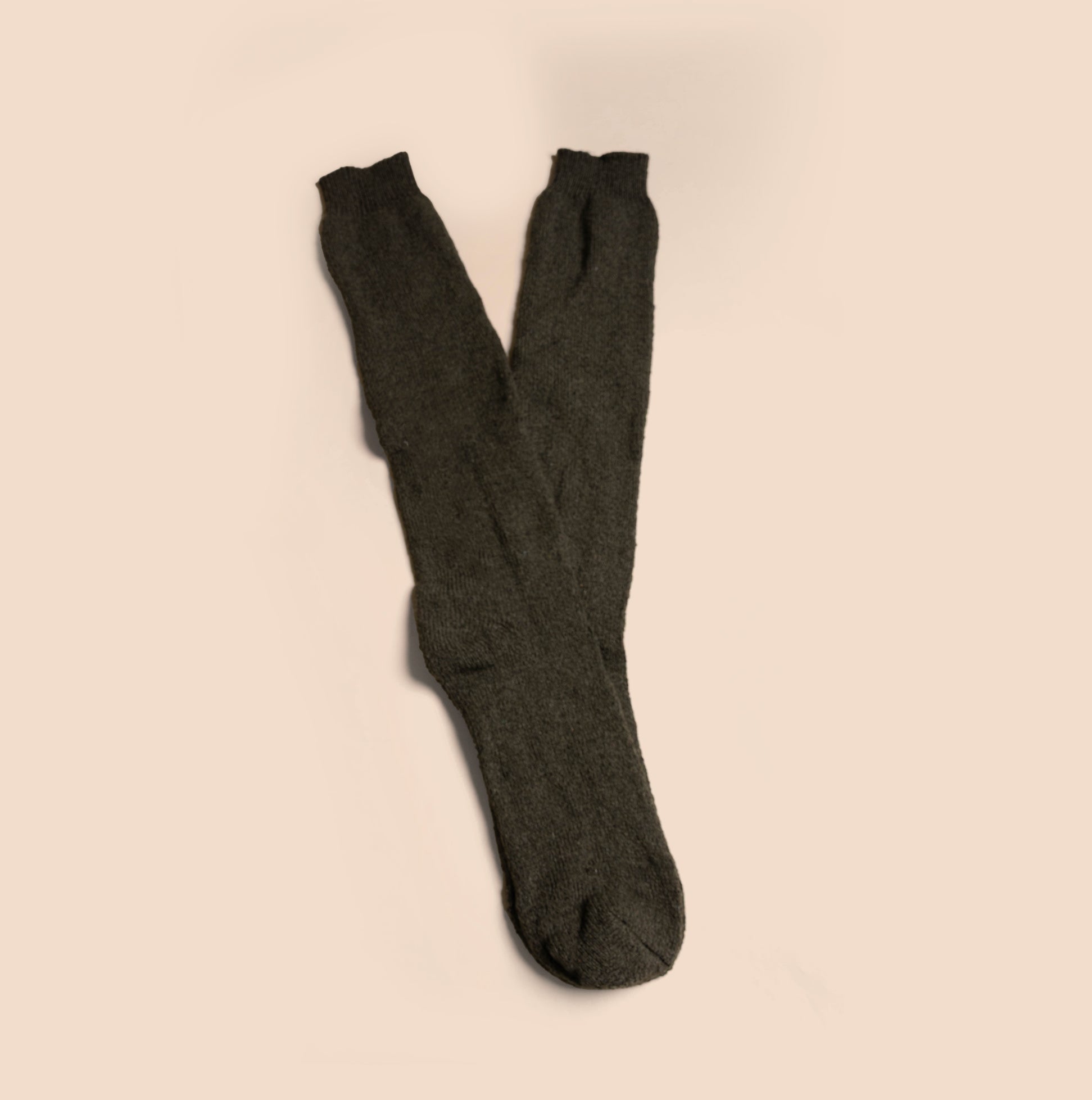 Mud Dogs Mens Welly Boot Socks Olive Green