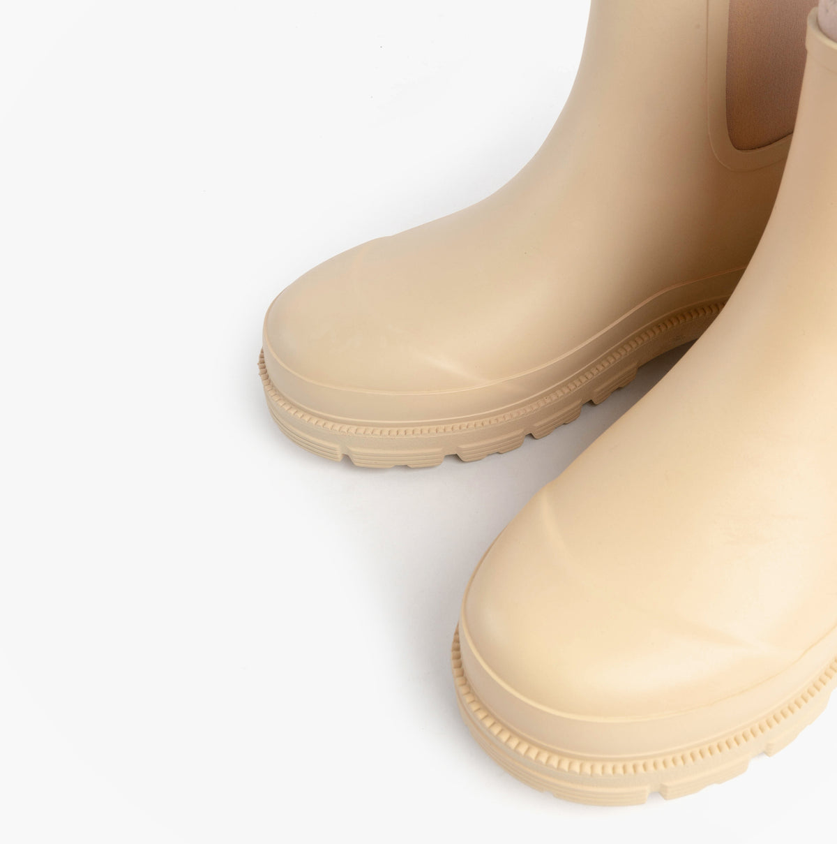 Mud Dogs BROOKE Womens Ankle Neoprene Wellies Mushroom