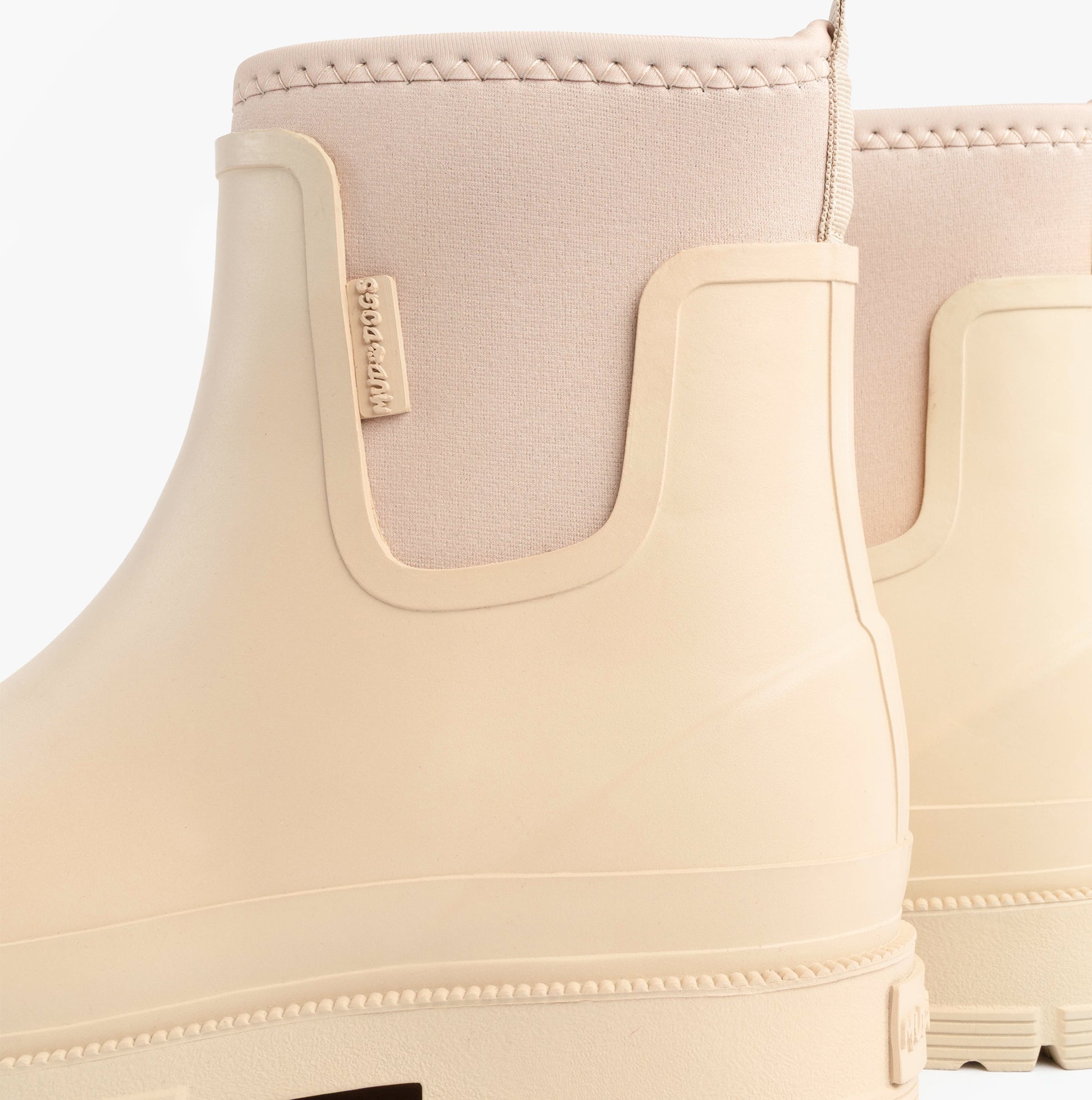 Mud Dogs BROOKE Womens Ankle Neoprene Wellies Mushroom