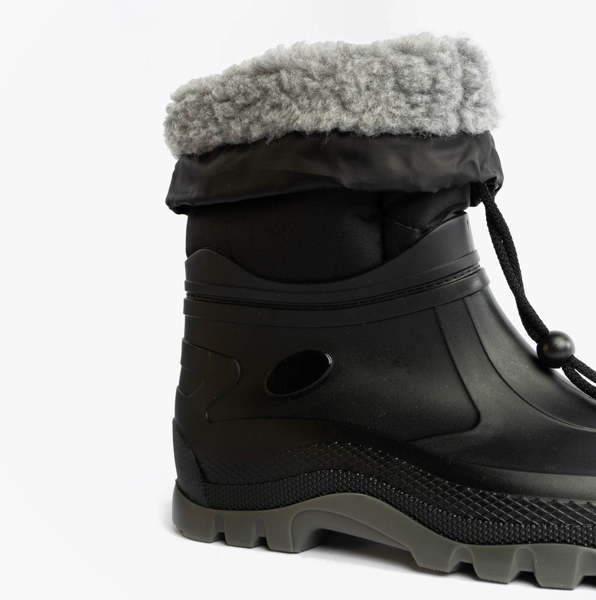 Mud Dogs NORDIC Mens Warm Lined Boots Black