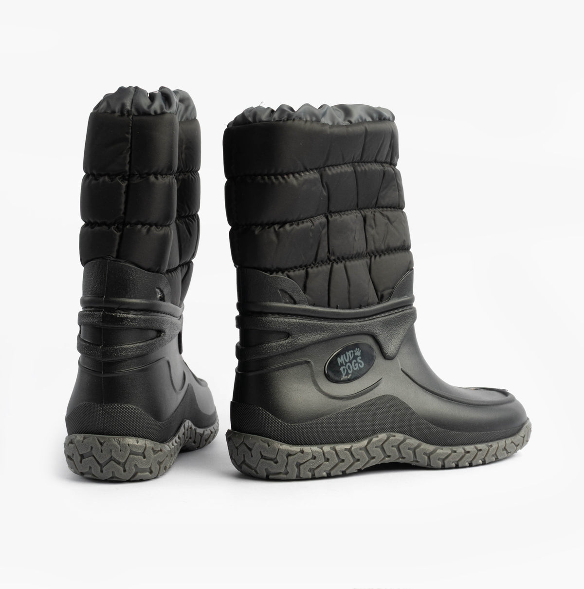 Mud Dogs NORDIC Womens Warm Lined Boots Black