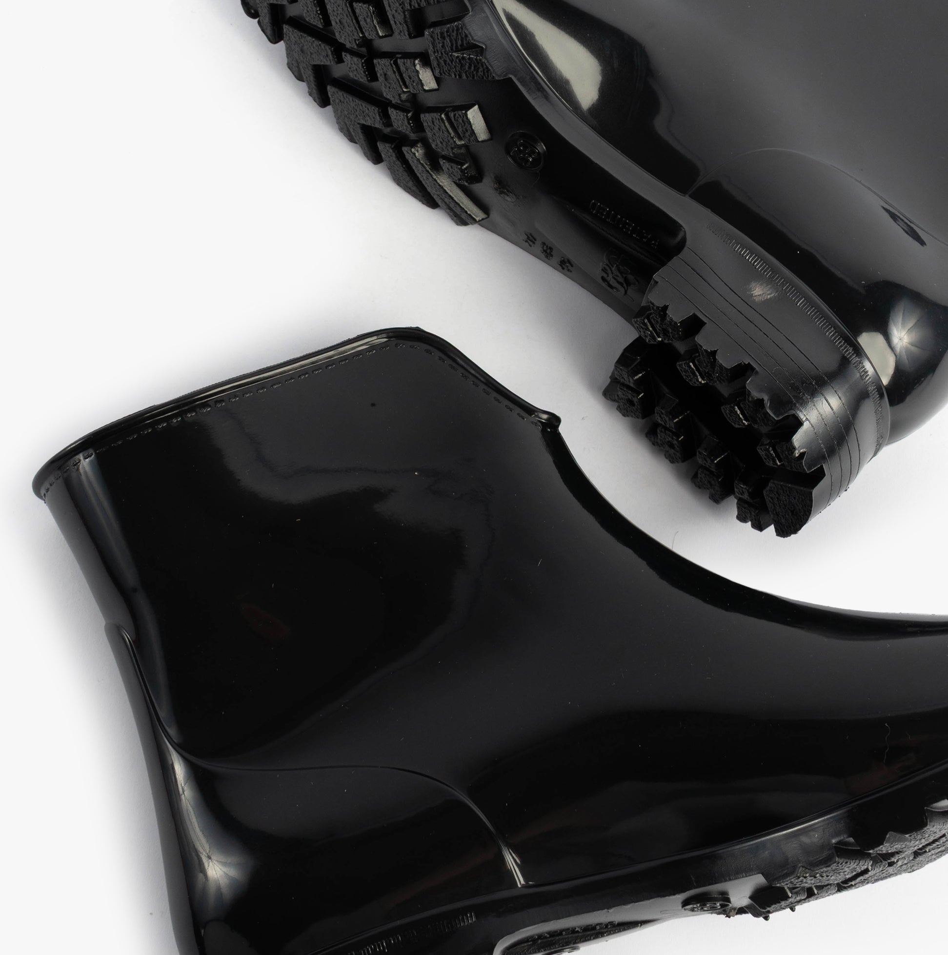 Mud Dogs PAOLA Womens Ankle Wellies Black