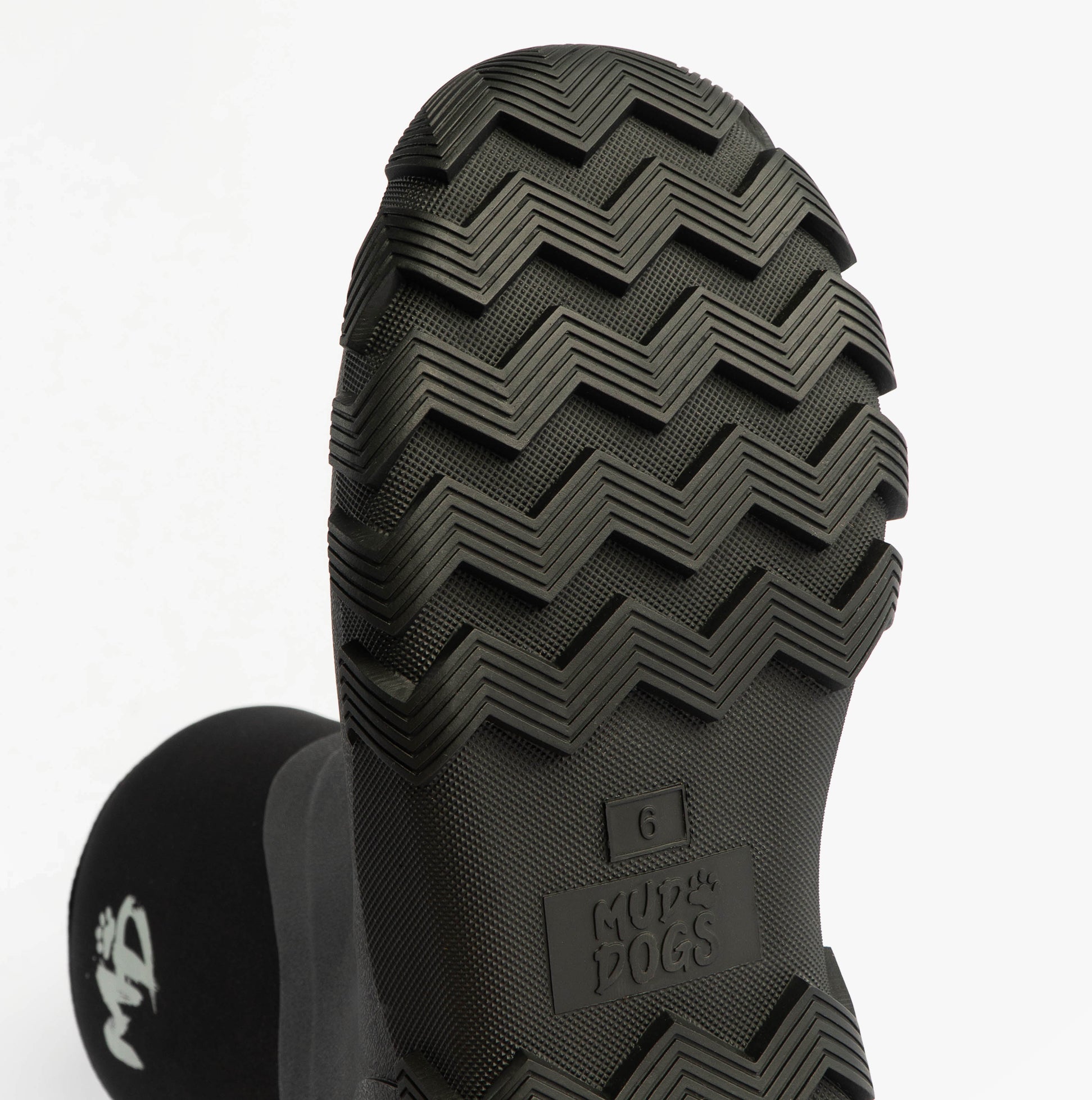 Mud Dogs RUTLAND MID Unisex Neoprene Wellies Black