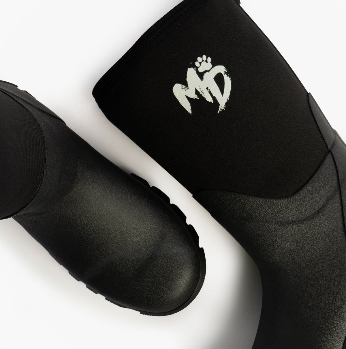 Mud Dogs RUTLAND MID Unisex Neoprene Wellies Black