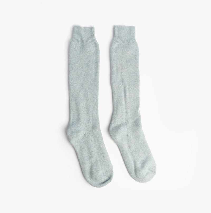 Mud Dogs Womens Welly Boot Socks Light Blue