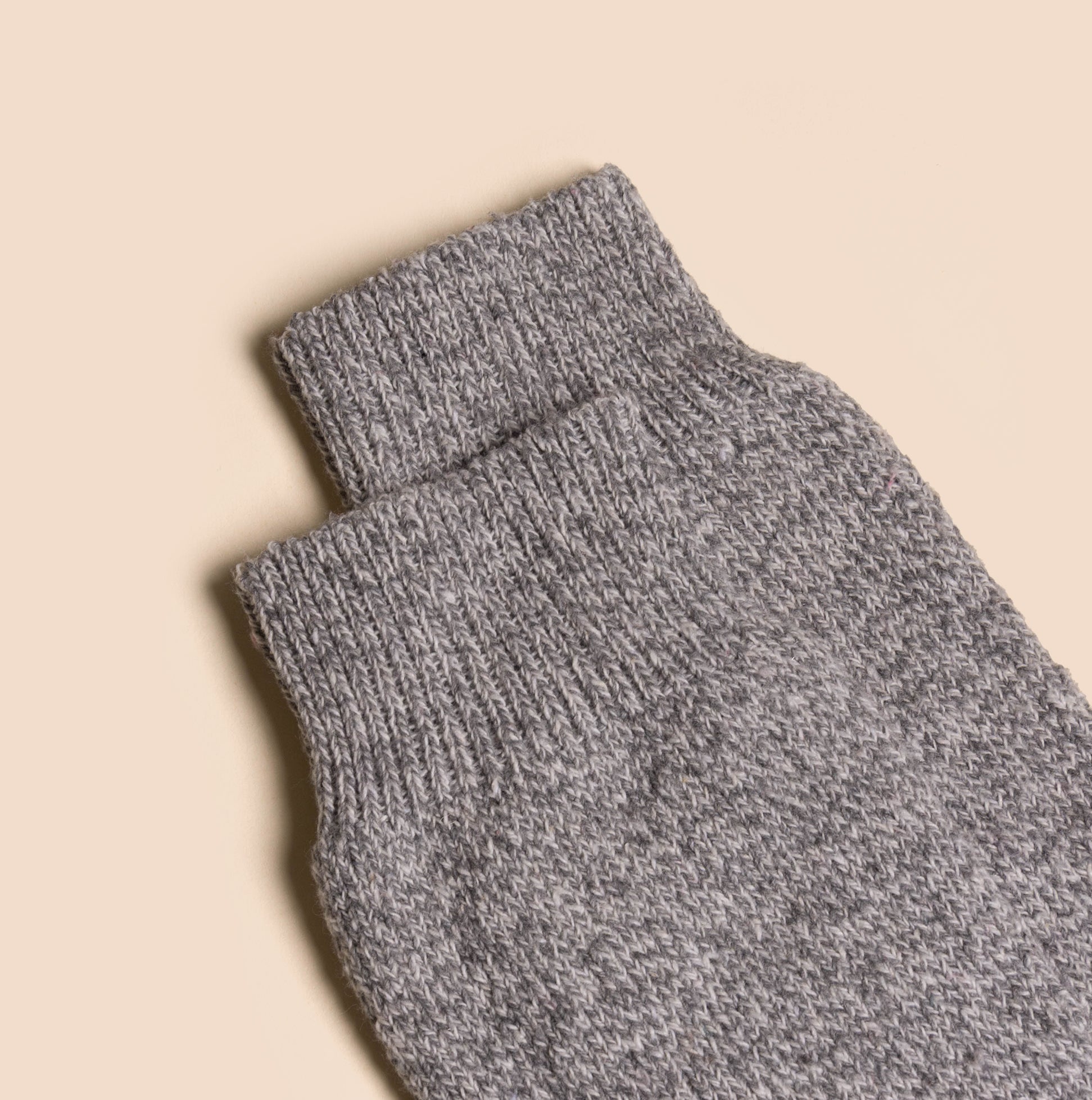 Mud Dogs 34SED060 Womens Wellington Boot Socks Light Grey