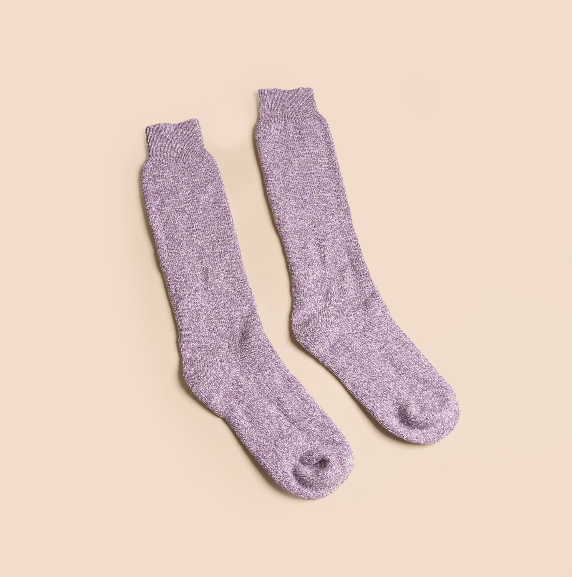 Mud Dogs 34SED060 Womens Wellington Boot Socks Light Purple