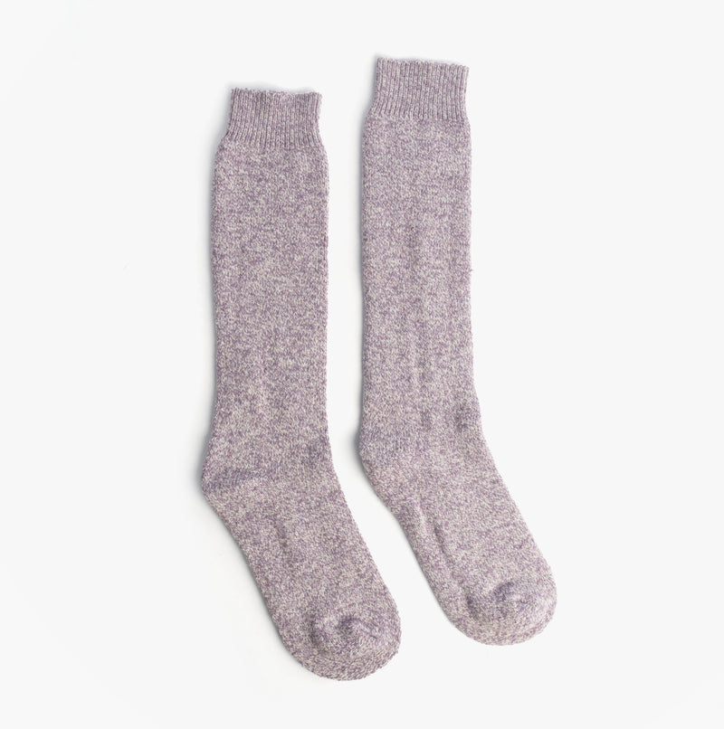 Mud Dogs Womens Welly Boot Socks Light Purple