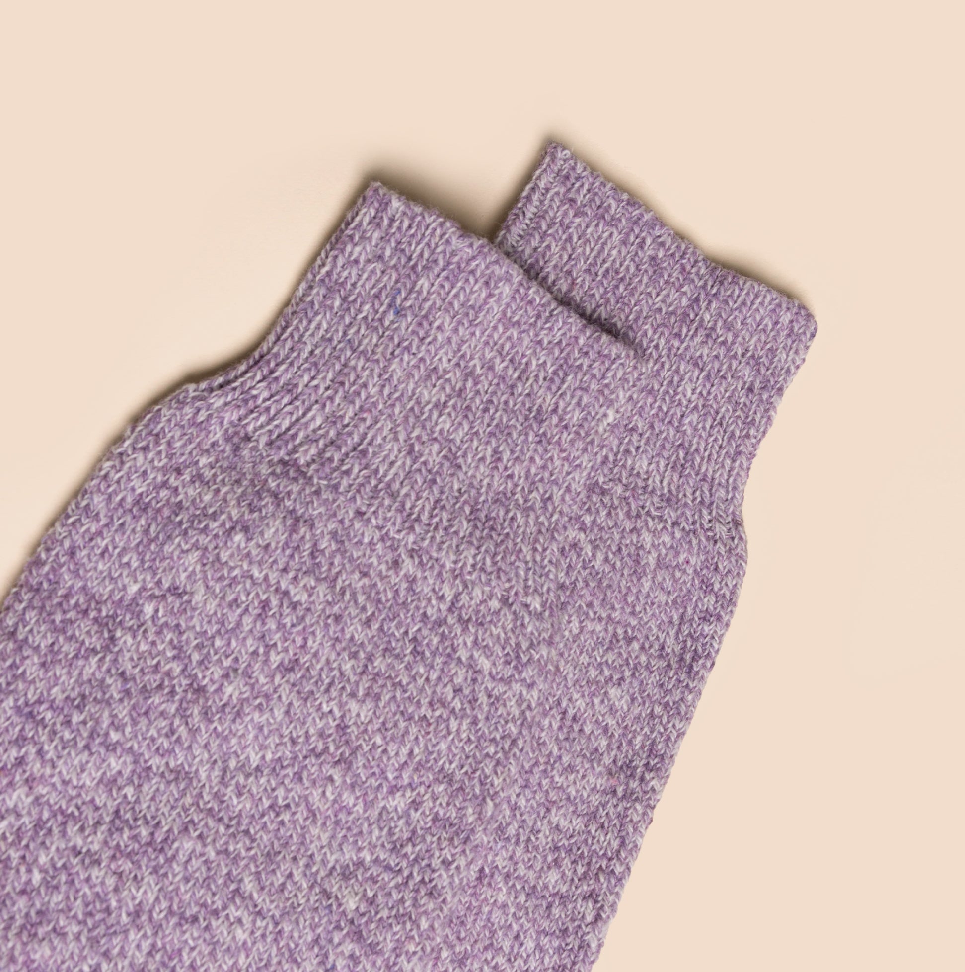 Mud Dogs 34SED060 Womens Wellington Boot Socks Light Purple