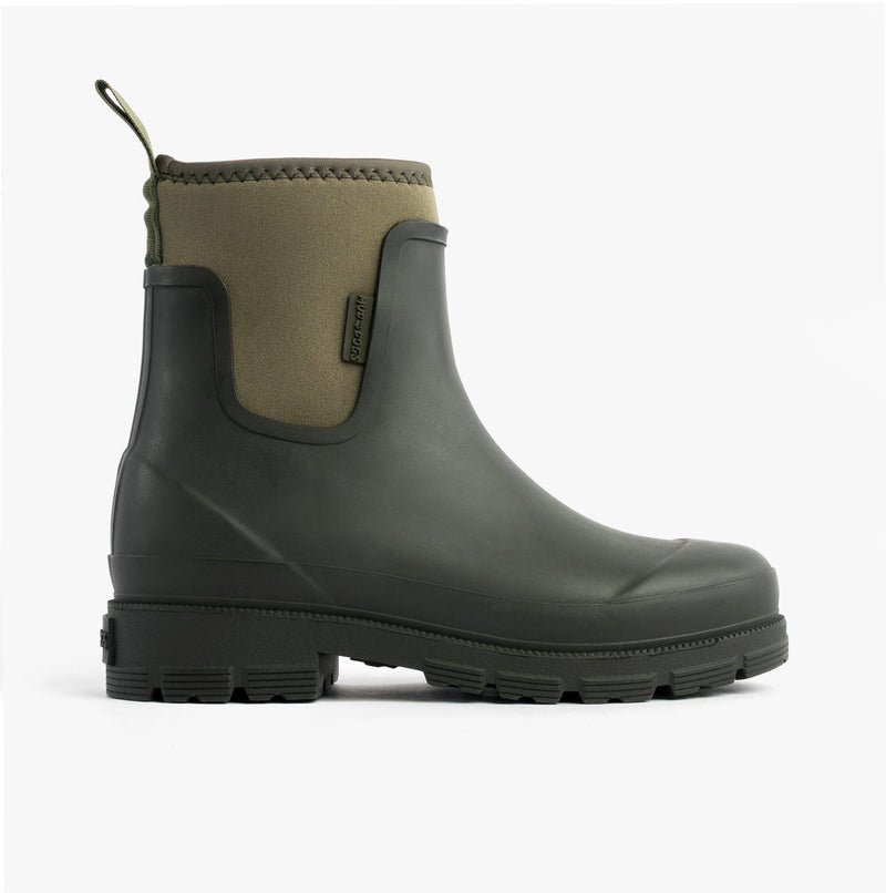 Mud Dogs BROOKE Womens Wellington Boots Dark Green