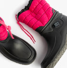 Mud Dogs NORDIC Womens Warm Lined Boots Pink/Black Leopard