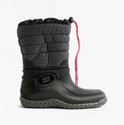 Mud Dogs NORDIC Womens Warm Lined Boots Black/Pink Leopard