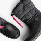 Mud Dogs NORDIC Womens Warm Lined Boots Black/Pink Leopard