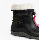 Mud Dogs NORDIC Womens Warm Lined Boots Black/Pink Leopard