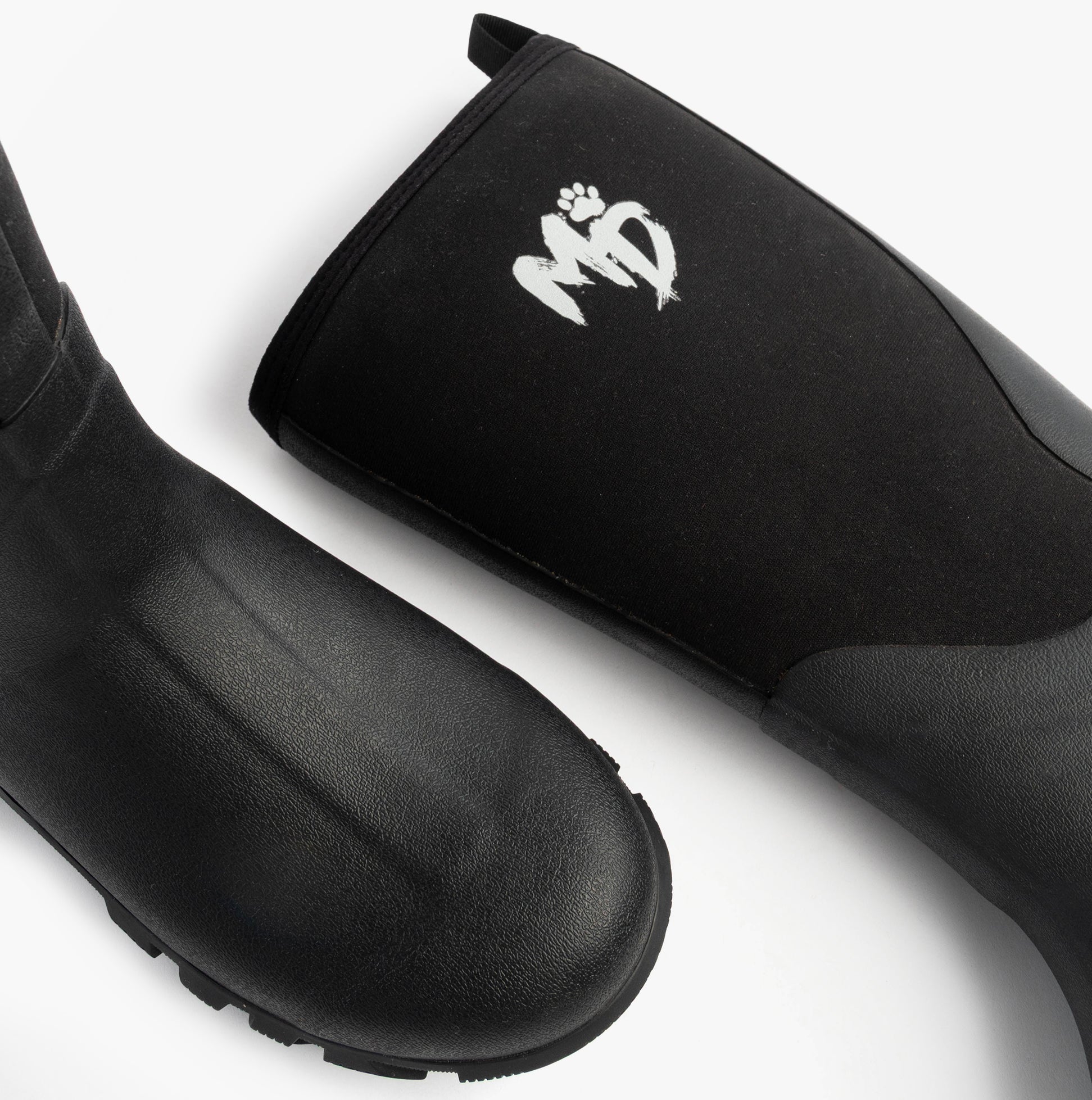 Mud Dogs RUTLAND TALL Neoprene Wellington Boots Black