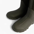 Mud Dogs RUTLAND TALL Neoprene Wellington Boots Olive