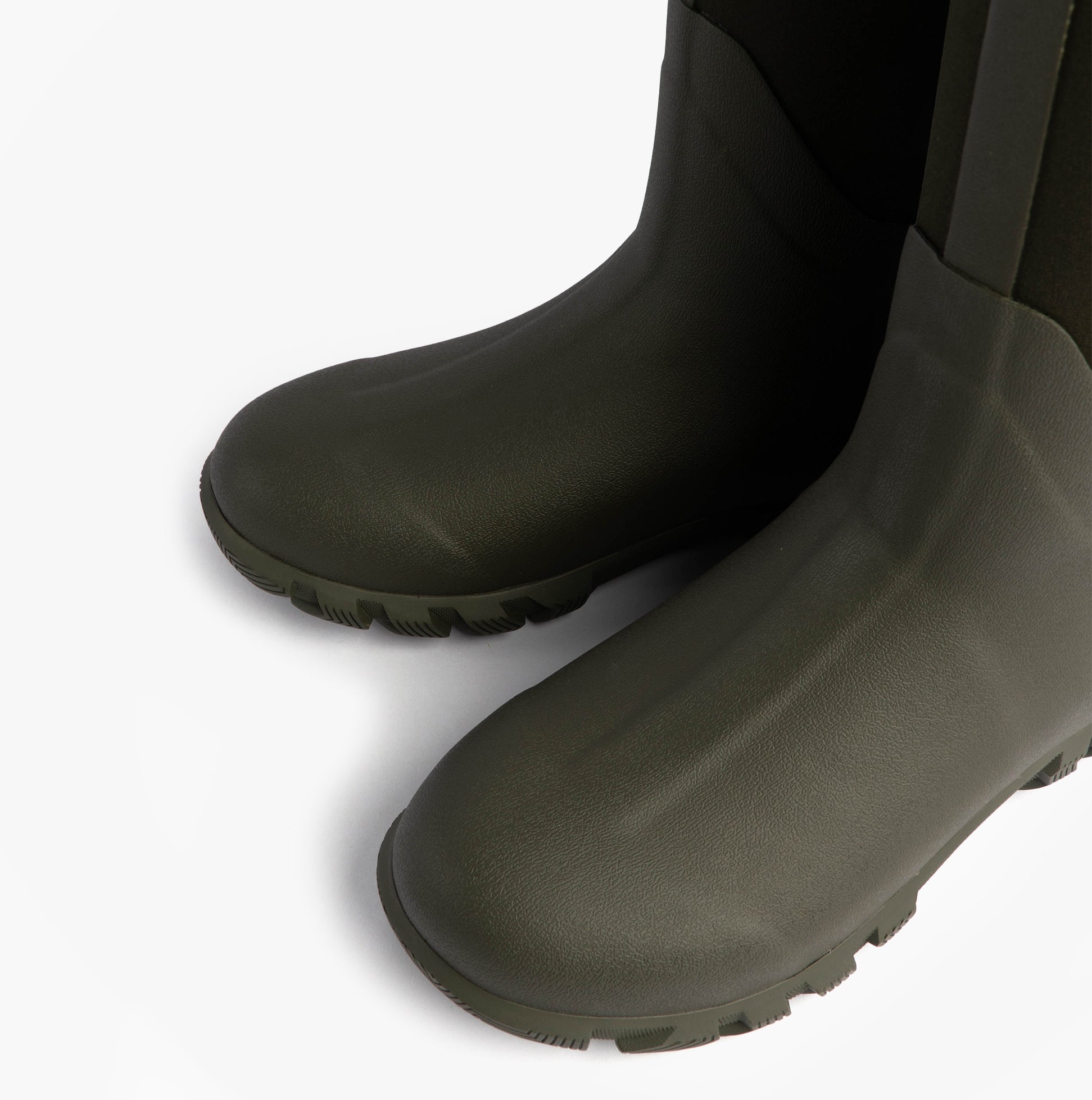 Mud Dogs RUTLAND TALL Neoprene Wellington Boots Olive