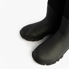 Mud Dogs RUTLAND MID Unisex Neoprene Wellington Boots Black