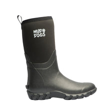 Mud Dogs RUTLAND MID Unisex Neoprene Wellington Boots Black