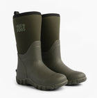 Mud Dogs RUTLAND MID Unisex Neoprene Wellington Boots Olive