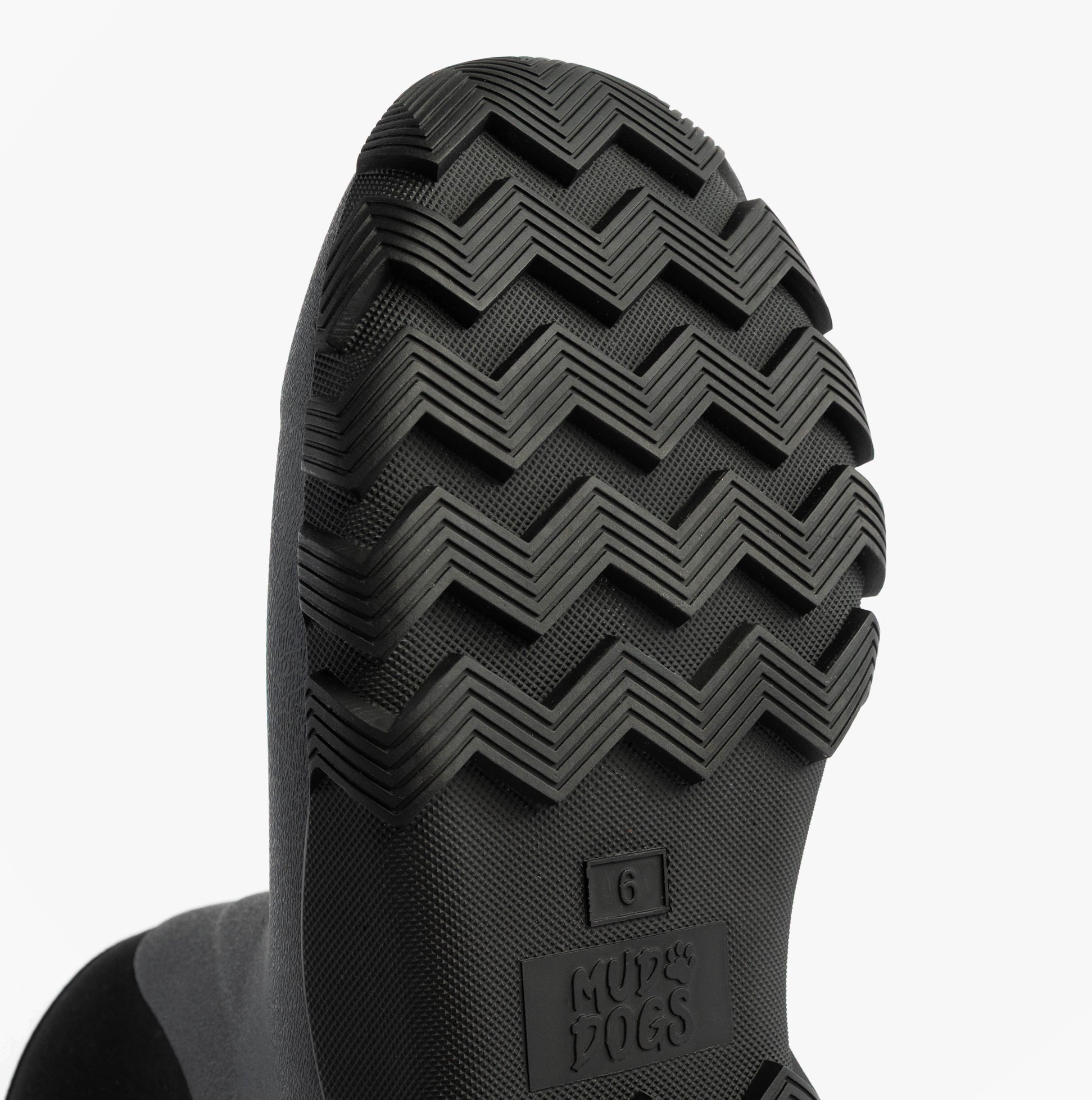 Mud Dogs RUTLAND SHORT Unisex Neoprene Wellington Boots Black