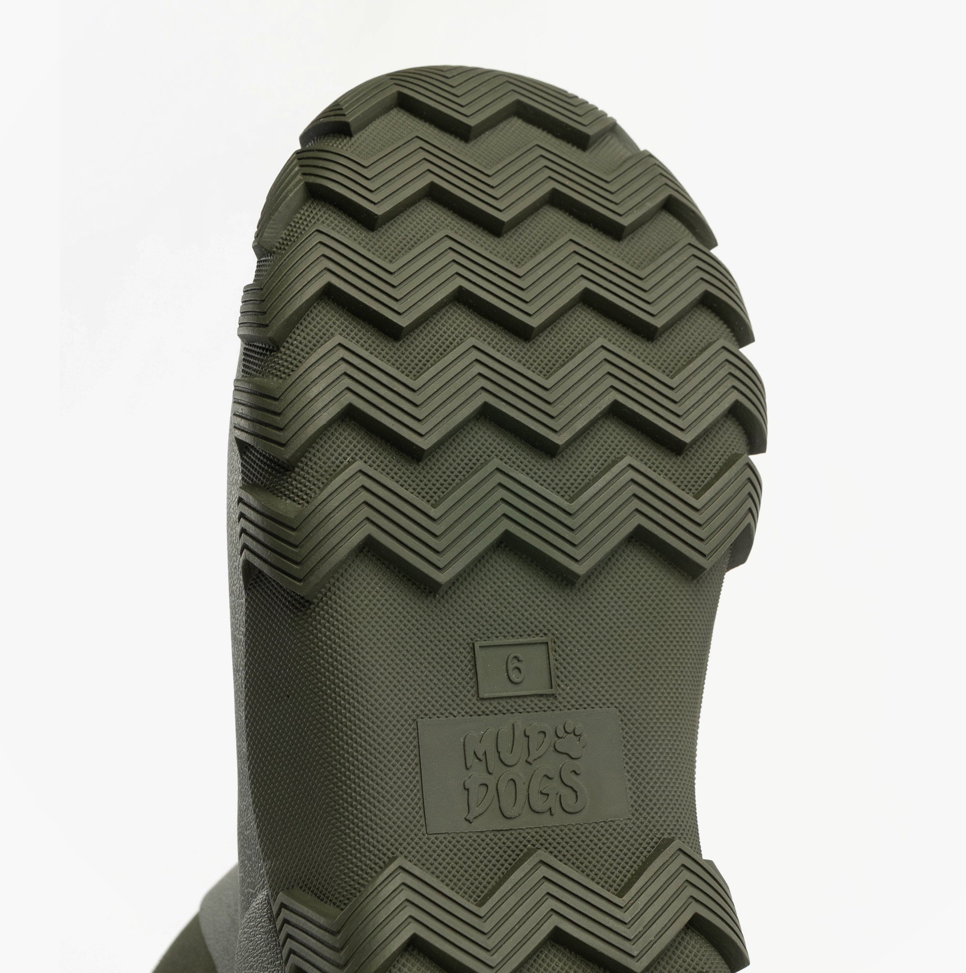 Mud Dogs RUTLAND SHORT Unisex Neoprene Wellington Boots Olive